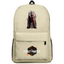 Street Fighter 6 JP Backpack SuperPack - JP Standing On Gray Brush Paint