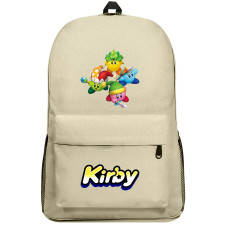 Kirby Backpack SuperPack - Beam Leaf Spear Sword Kirby Team