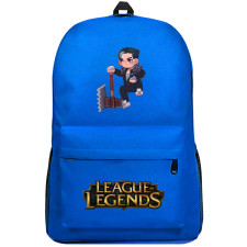 League of Legends Darius Backpack SuperPack - Darius Sitting Chibi Art