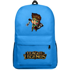 League of Legends Draven Backpack SuperPack - Draven Chibi Art