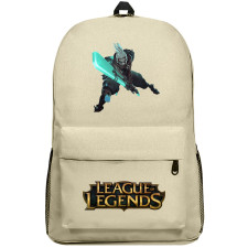 League of Legends Ekko Backpack SuperPack - Ekko Portrait Cartoon Art