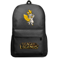 League of Legends Galio Backpack SuperPack - Galio Side Posture Chibi Art