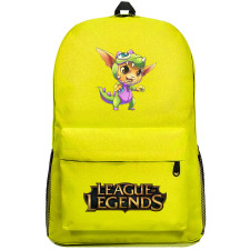 League of Legends Gnar Backpack SuperPack - Gnar Dino Chibi Art