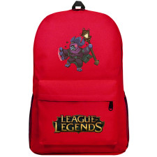League of Legends Jax Backpack SuperPack - Jax Angry with Sword