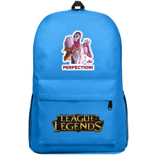 League of Legends Jhin Backpack SuperPack - Jhin Perfection Sticker Art