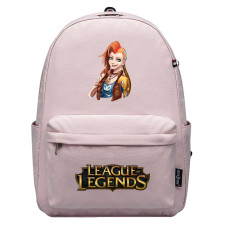 League of Legends Jhin Backpack SuperPack - Jinx Odyssey with Cute Simle