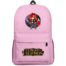 League of Legends Katarina Backpack SuperPack - Katarina Cartoon Art