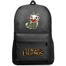 League of Legends Kog'Maw Backpack SuperPack - Kog'Maw Cute Cartoon Art