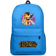 League of Legends Pantheon Backpack SuperPack - Pantheon Portrait Cartoon Art