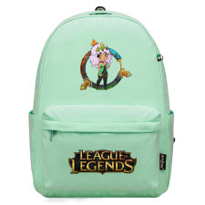 League of Legends Qiyana Backpack SuperPack - Qiyana Bit Lazy Chibi Art