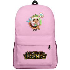 League of Legends Qiyana Backpack SuperPack - Qiyana Ojou-Sama Chibi Art