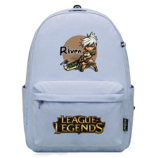 League of Legends Riven Backpack SuperPack - Riven Portrait Cartoon Art