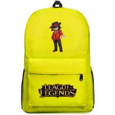 League of Legends Twisted Fate Backpack SuperPack - Twisted Fate Tango Skin Chibi Art