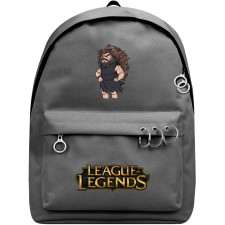League of Legends Udyr Backpack SuperPack - Udyr Portrait Chibi Art