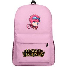 League of Legends VI Backpack SuperPack - VI Cute Potrait Chibi Art