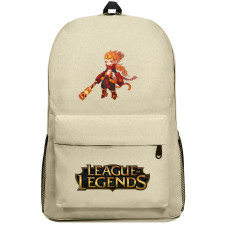 League of Legends Wukong Backpack SuperPack - Wukong Portrait Cartoon Art