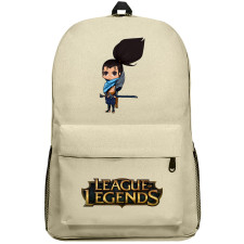 League of Legends Yasuo Backpack SuperPack - Yasuo Standing Portrait Chibi Art