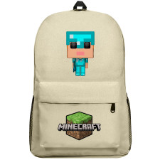 Minecraft Alex Backpack SuperPack - Alex Diamond Chibi Art Series