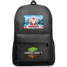 Minecraft Christmas Backpack SuperPack - Merry Christmas Theme Chibi Art Series