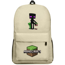 Minecraft Backpack SuperPack - Creeper Enderman Chibi Art Series