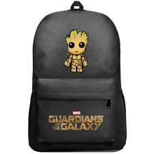 Guardians Of The Galaxy Groot Backpack SuperPack - Baby Groot Cute Chibi Art