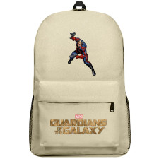 Guardians Of The Galaxy Star Lord Backpack SuperPack - Star Lord Full Gear Comic Art