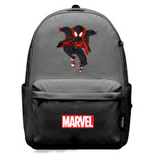Spider Man Miles Morales Backpack SuperPack - Miles Morales Spider Posture Cartoon Art