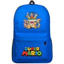 Super Mario Koopalings Backpack SuperPack - Koopalings And Bowser Classic Art