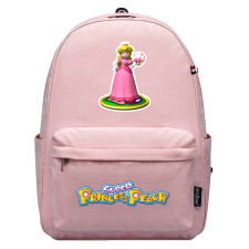 Super Mario Princess Peach Backpack SuperPack - Princess Peach Standing With Mushroom