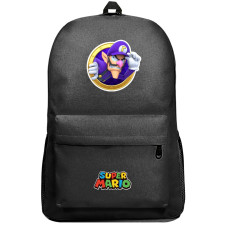 Super Mario Waluigi Backpack SuperPack - Waluigi Icon