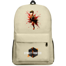 Street Fighter 6 Marisa Backpack SuperPack - Marisa Muscle Flex Pose