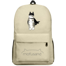 Mofusand Backpack SuperPack - Mofusand Cosplaying Batman