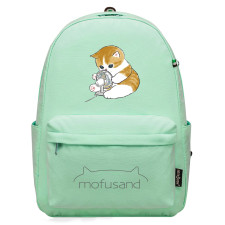 Mofusand Backpack SuperPack - Mofusand Holding Fan