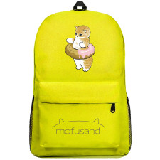 Mofusand Backpack SuperPack - Mofusand Wearing Donut
