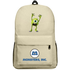 Monster INC Mike Wazowski Backpack SuperPack - Mike Wazowski Frightened