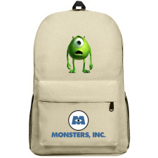 Monster INC Mike Wazowski Backpack SuperPack - Mike Wazowski Shocked Expression