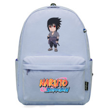 Naruto Shippuden Sasuke Uchiha Backpack SuperPack - Sasuke Uchiha Mangekyou Sharingan Chibi Art