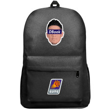 NBA Devin Booker Backpack SuperPack - Devin Booker Head Sticker Art