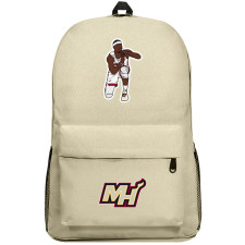 NBA Jimmy Bulter Backpack SuperPack - Jimmy Bulter Time Out Celebration Sticker Art