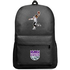 NBA De Aaron Fox Backpack SuperPack - De Aaron Fox Shot Sticker Art