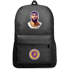 NBA Anthony Davis Backpack SuperPack - Anthony Davis Portrait Illustration Sticker Art