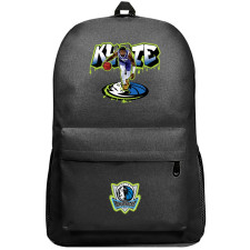 NBA Kyrie Irving Backpack SuperPack - Kyrie Irving Dribbling Cartoon Art Sticker