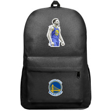 NBA Klay Thompson Backpack SuperPack - Klay Thompson Oil Paint Sticker Art