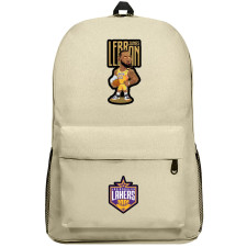 NBA Lebron James Backpack SuperPack - Lebron James Chibi Cartoon Art