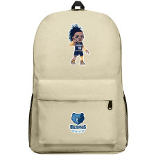 NBA Ja Morant Backpack SuperPack - Ja Morant Chibi Cartoon Sticker Art