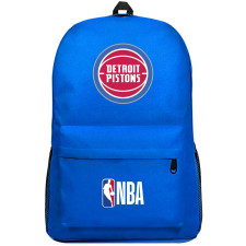NBA Detroit Pistons Backpack SuperPack - Detroit Pistons Team Logo Large