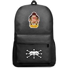 One Piece Black Beard Backpack SuperPack - Black Beard Chibi Wanted Sticker