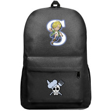 One Piece Sanji Backpack SuperPack - Sanji Jumping Chibi Art