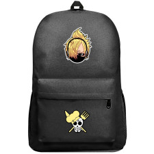 One Piece Sanji Backpack SuperPack - Sanji Soba Mask Avatar Chibi Art