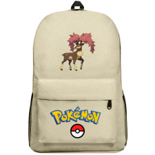 Pokemon Sawsbuck Backpack SuperPack - Autumn Sawsbuck Character Series Art